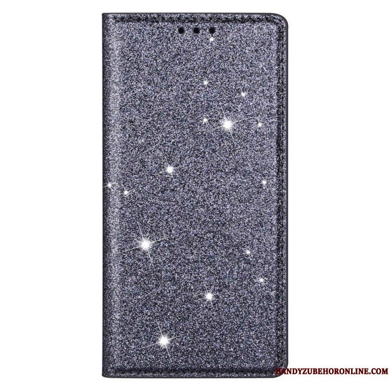 Bescherming Hoesje voor Xiaomi 13 Folio-hoesje Paillettenstijl