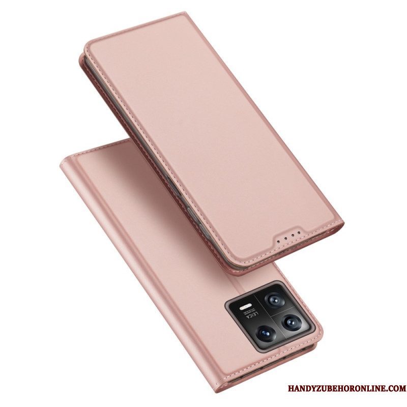 Bescherming Hoesje voor Xiaomi 13 Folio-hoesje Skinpro Dux Ducis