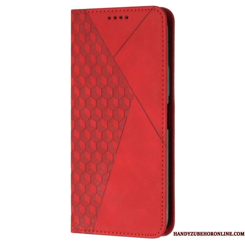 Bescherming Hoesje voor Xiaomi 13 Folio-hoesje Stijl Leer 3d-patroon