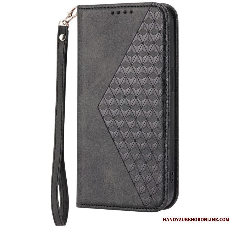 Bescherming Hoesje voor Xiaomi 13 Folio-hoesje Stijl Leer 3d-patroon