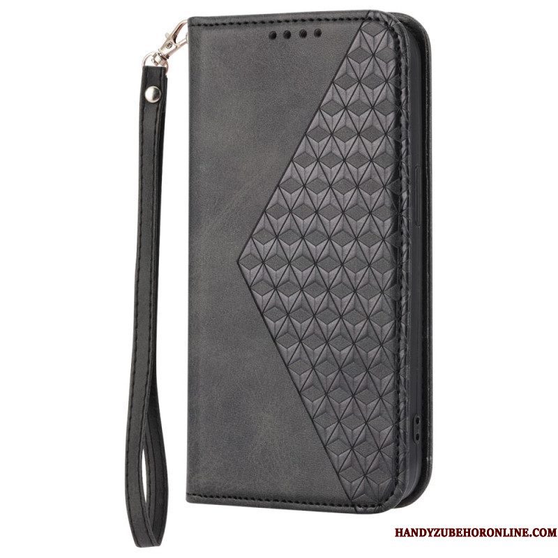 Bescherming Hoesje voor Xiaomi 13 Pro Folio-hoesje Stijl Leer 3d-patroon