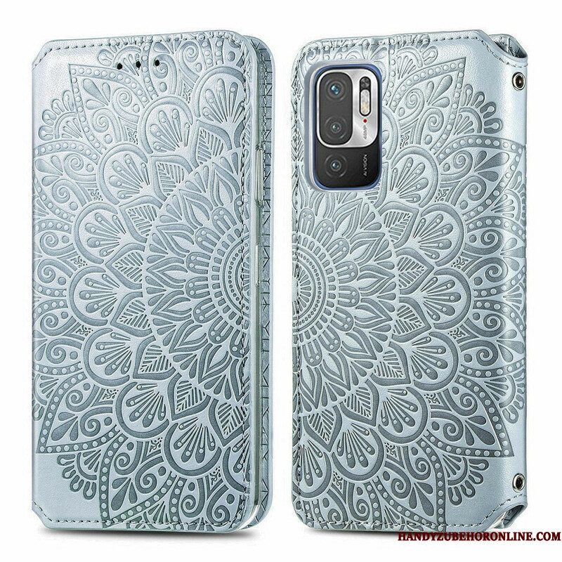 Bescherming Hoesje voor Xiaomi Redmi Note 10 5G Folio-hoesje Mandala