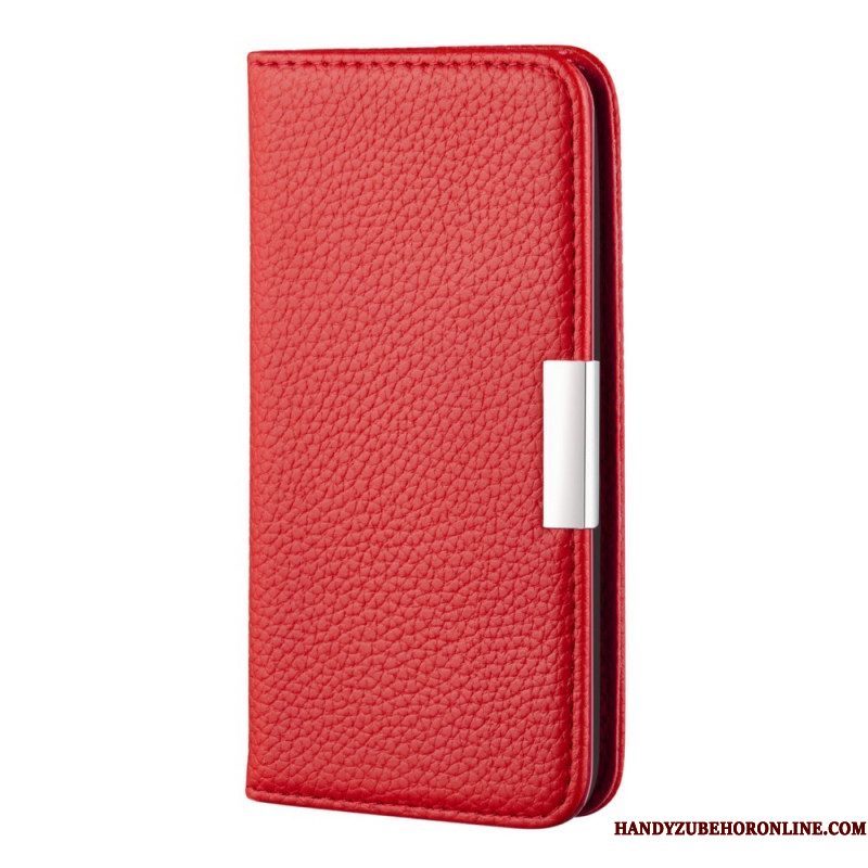 Bescherming Hoesje voor Xiaomi Redmi Note 10 Pro Folio-hoesje Imitatieleer Litchi Ultra Chic