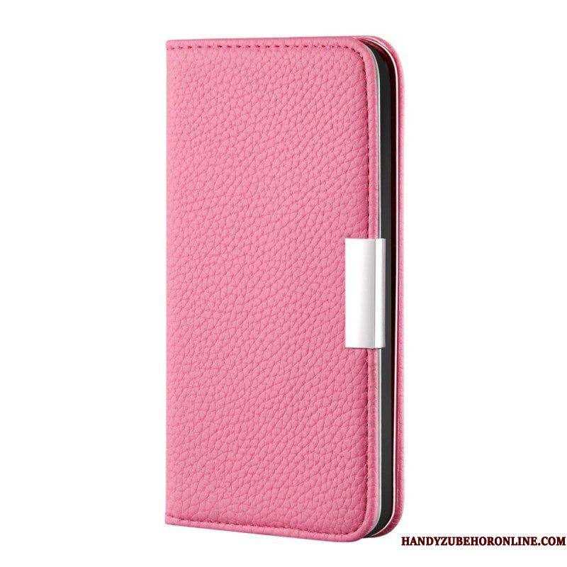 Bescherming Hoesje voor Xiaomi Redmi Note 10 Pro Folio-hoesje Imitatieleer Litchi Ultra Chic