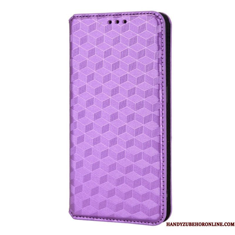 Bescherming Hoesje voor Xiaomi Redmi Note 11 / 11S Folio-hoesje 3d Diamant Leereffect