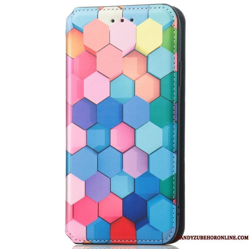 Bescherming Hoesje voor Xiaomi Redmi Note 11 / 11S Folio-hoesje Caseneo Rfid-ontwerp
