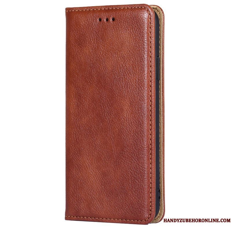 Bescherming Hoesje voor Xiaomi Redmi Note 11 / 11S Folio-hoesje Vintage Lederen Stijl