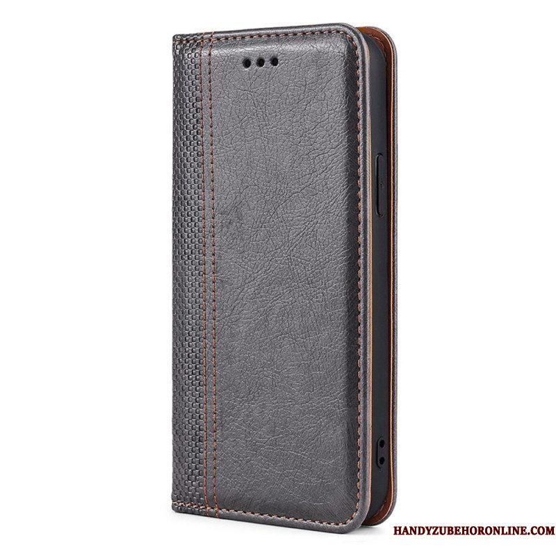 Bescherming Hoesje voor Xiaomi Redmi Note 11 Pro / 11 Pro 5G Folio-hoesje Getextureerd Leereffect