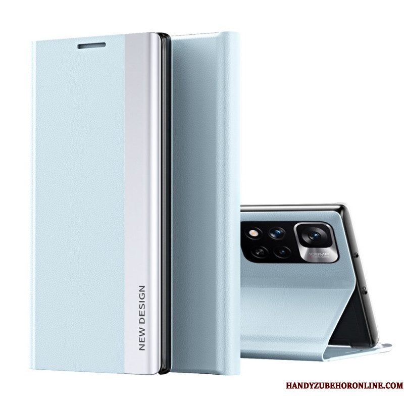 Bescherming Hoesje voor Xiaomi Redmi Note 11 Pro Plus 5G Folio-hoesje Kunstleer Nieuw Ontwerp