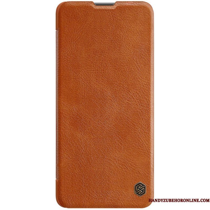 Bescherming Hoesje voor Xiaomi Redmi Note 11 Pro Plus 5G Folio-hoesje Nillkin Qin-serie