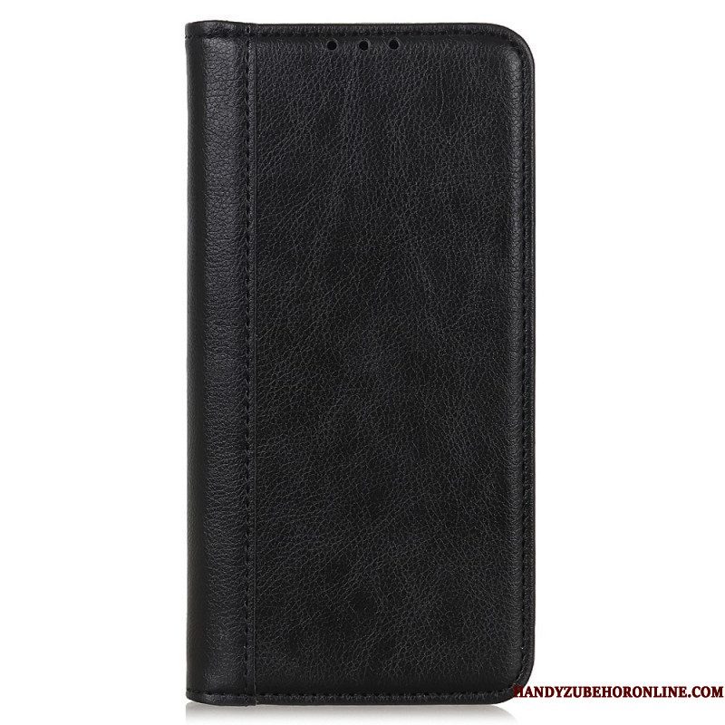 Bescherming Hoesje voor Xiaomi Redmi Note 12 4G Folio-hoesje Vintage Gespleten Leer