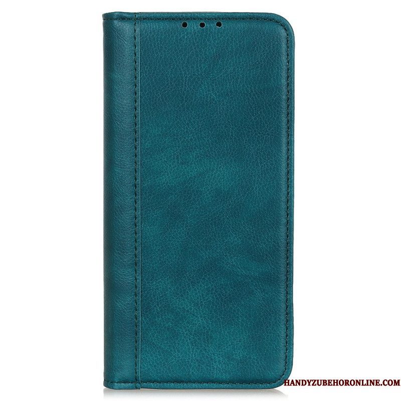 Bescherming Hoesje voor Xiaomi Redmi Note 12 4G Folio-hoesje Vintage Gespleten Leer