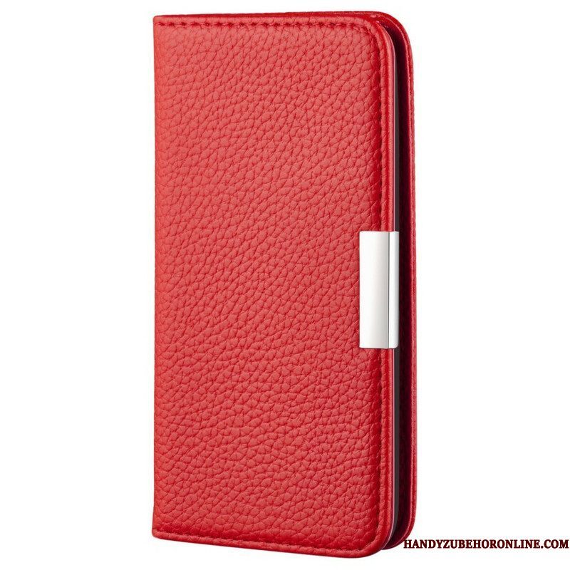 Bescherming Hoesje voor iPhone 13 Mini Folio-hoesje Imitatieleer Litchi Ultra Chic