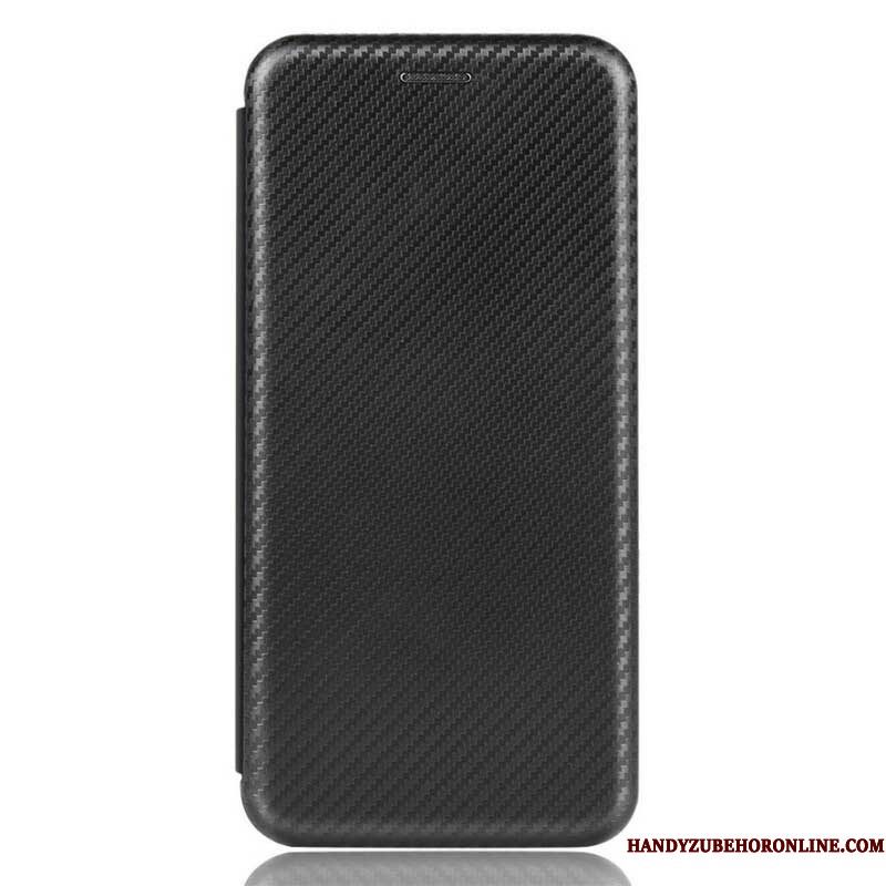 Bescherming Hoesje voor iPhone 13 Mini Folio-hoesje Koolstofvezel