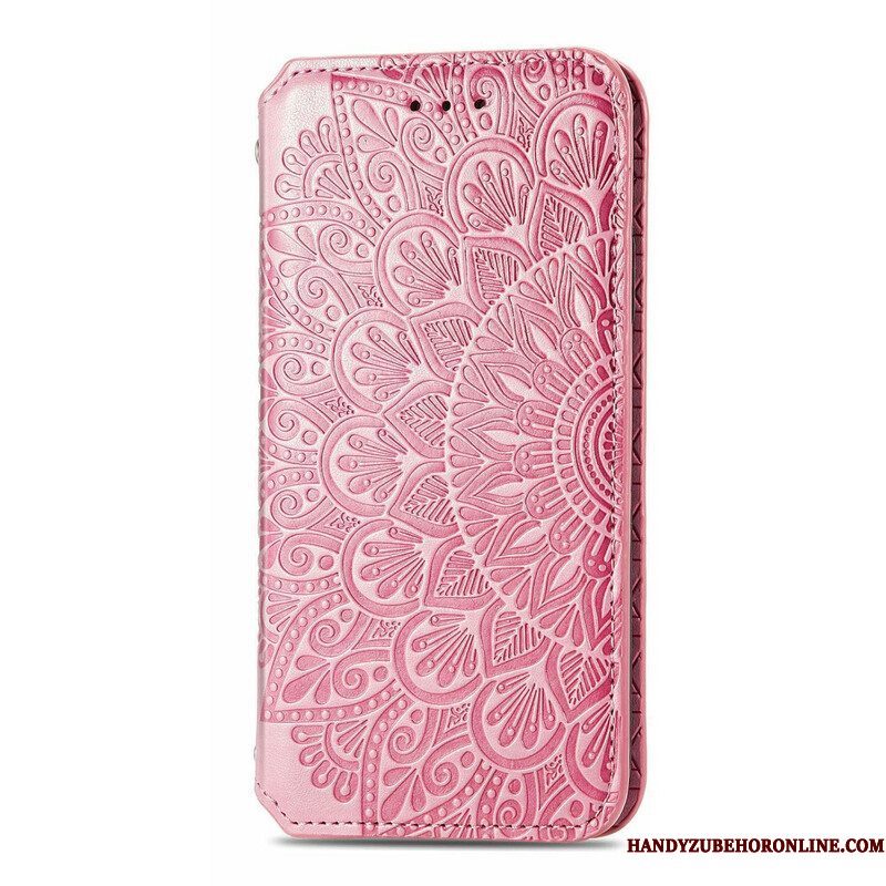 Bescherming Hoesje voor iPhone 13 Mini Folio-hoesje Mandala