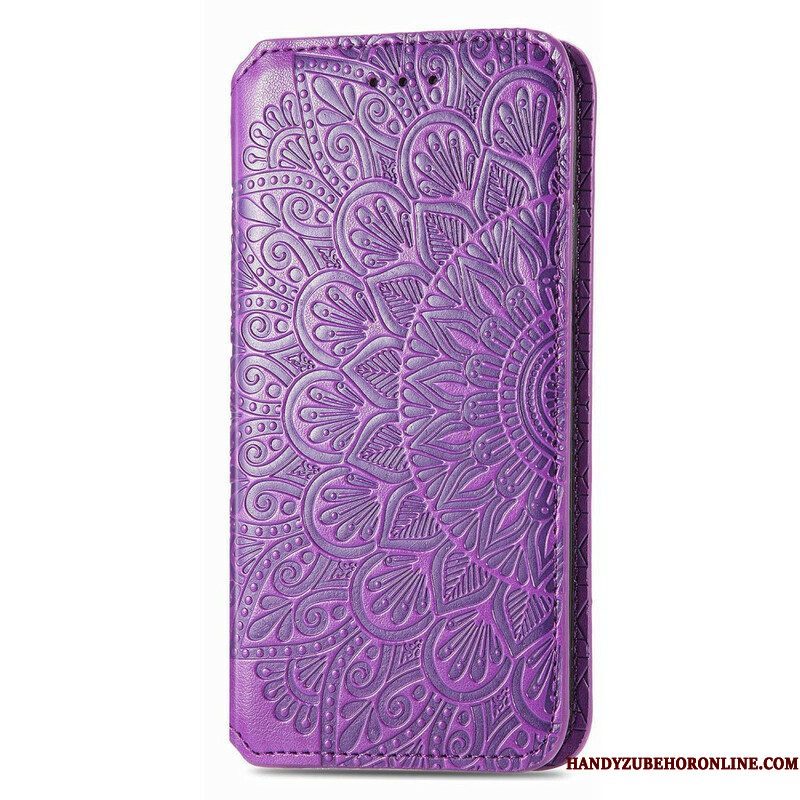 Bescherming Hoesje voor iPhone 13 Mini Folio-hoesje Mandala