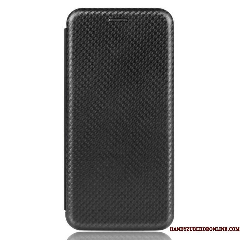Bescherming Hoesje voor iPhone 13 Pro Folio-hoesje Koolstofvezel
