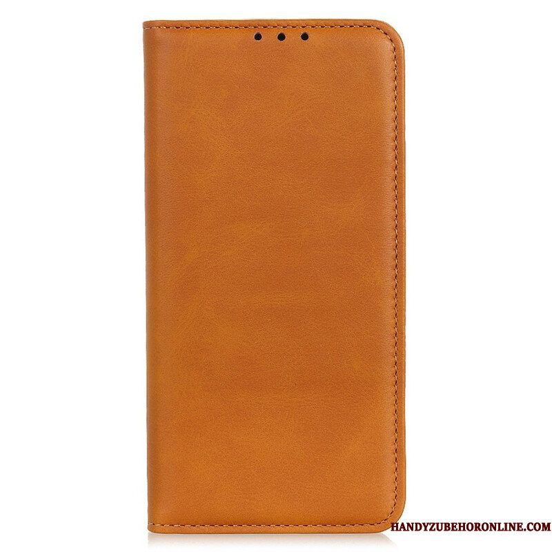 Bescherming Hoesje voor iPhone 13 Pro Max Folio-hoesje Lychee Splitleer