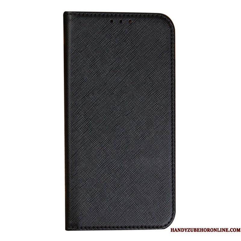 Bescherming Hoesje voor iPhone 14 Folio-hoesje Getextureerd