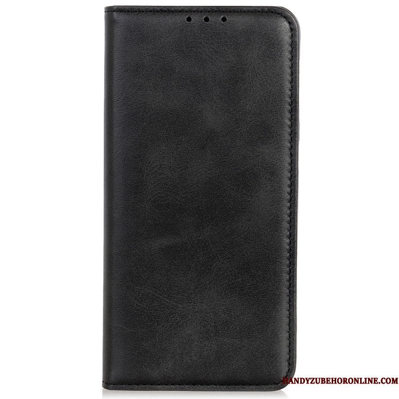Bescherming Hoesje voor iPhone 15 Folio-hoesje Splitleer