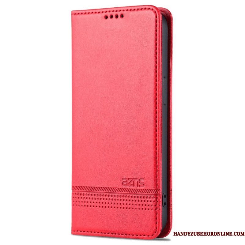 Bescherming Hoesje voor iPhone 15 Plus Folio-hoesje Cui Azns-effect