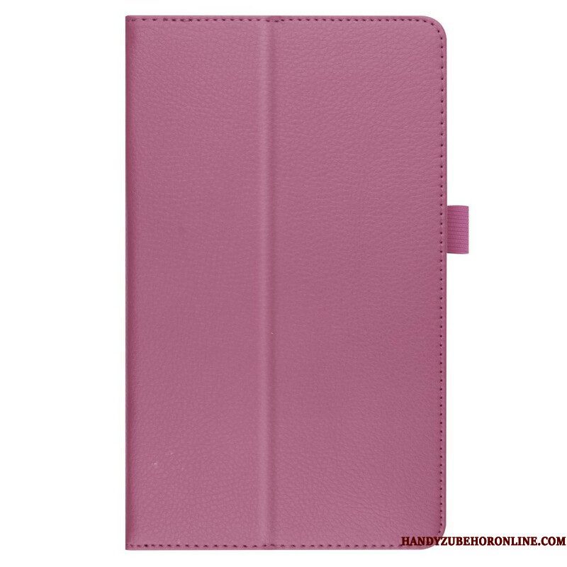 Cover voor Samsung Galaxy Tab A7 Lite 2 Litchi-flappen Van Imitatieleer