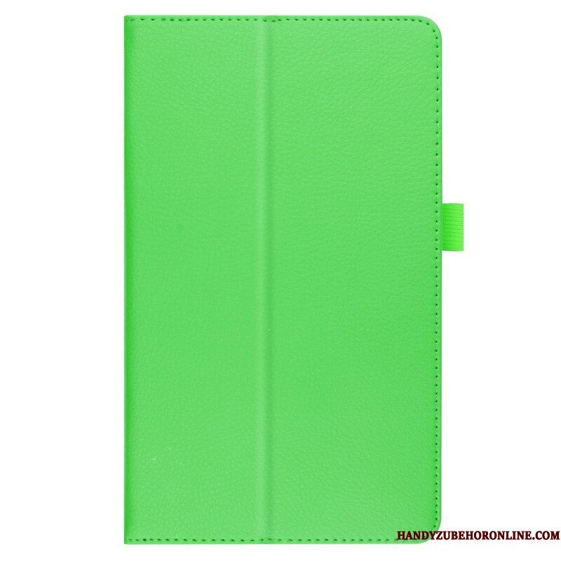 Cover voor Samsung Galaxy Tab A7 Lite 2 Litchi-flappen Van Imitatieleer