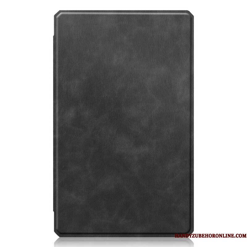 Cover voor Samsung Galaxy Tab A7 Lite Vintage Lederen Stijl
