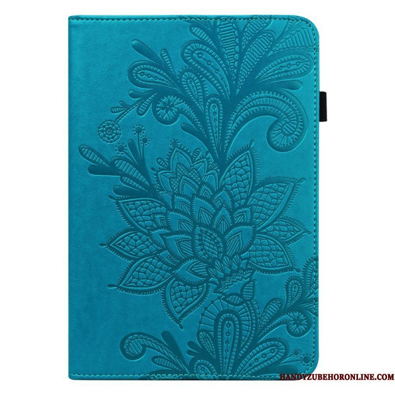 Cover voor Samsung Galaxy Tab A8 (2021) Bloem Ontwerp