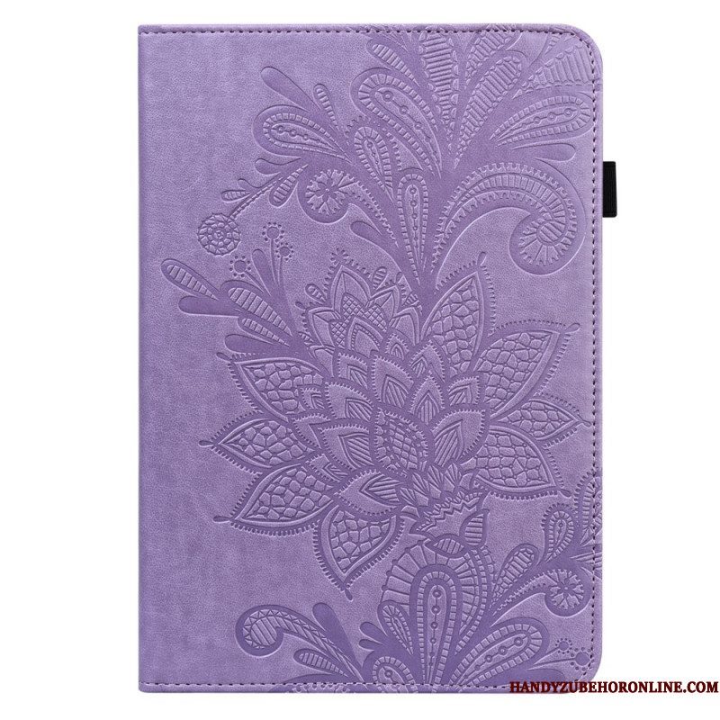 Cover voor Samsung Galaxy Tab A8 (2021) Bloem Ontwerp