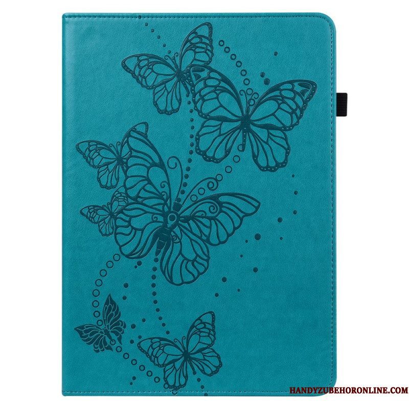 Cover voor Samsung Galaxy Tab A8 (2021) Gestileerde Vlinders