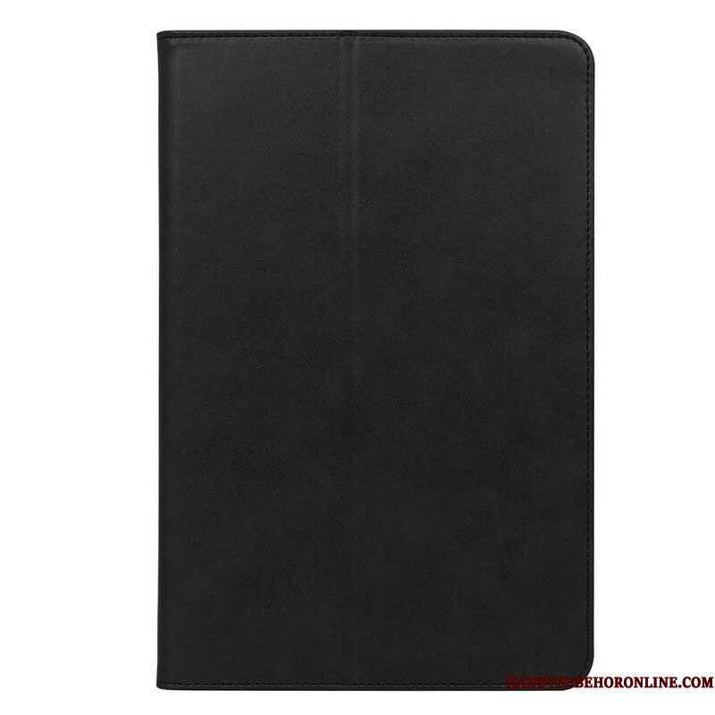 Cover voor Samsung Galaxy Tab S8 Plus / Tab S7 Plus Leren Stijl Met Riem