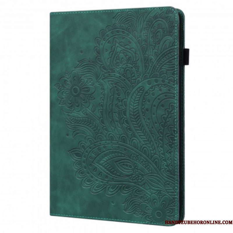 Cover voor Samsung Galaxy Tab S8 / Tab S7 Bloemenprint