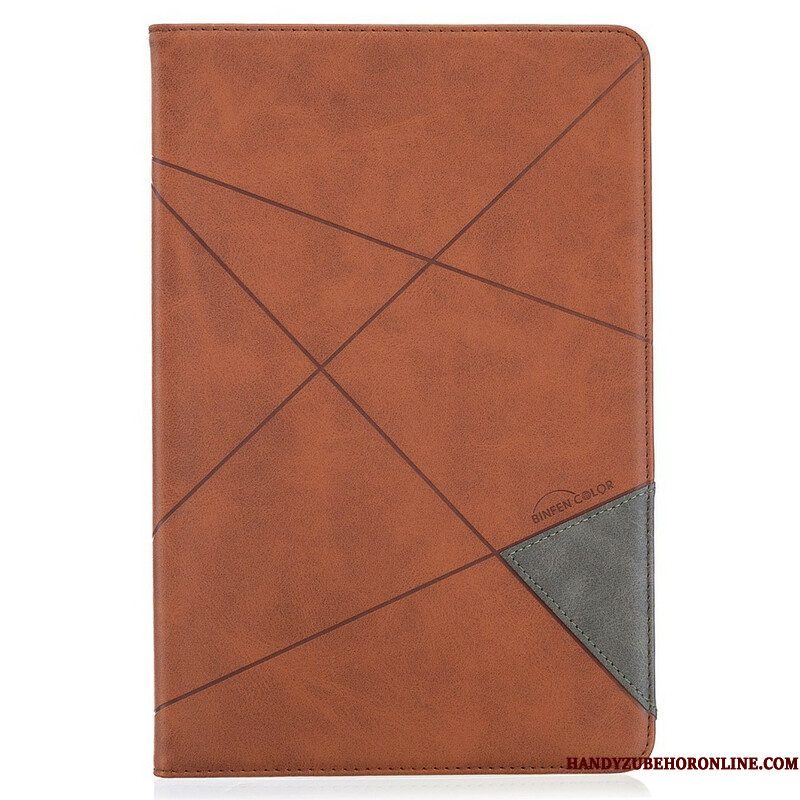 Cover voor Samsung Galaxy Tab S8 / Tab S7 Geometrie