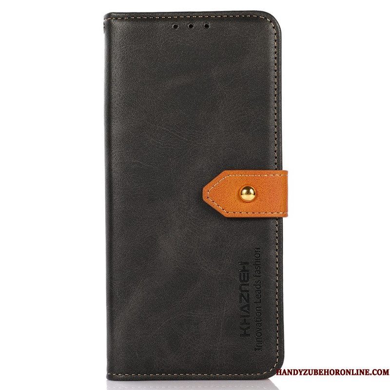 Flip Case voor Motorola Edge 40 Pro Khazneh-riem