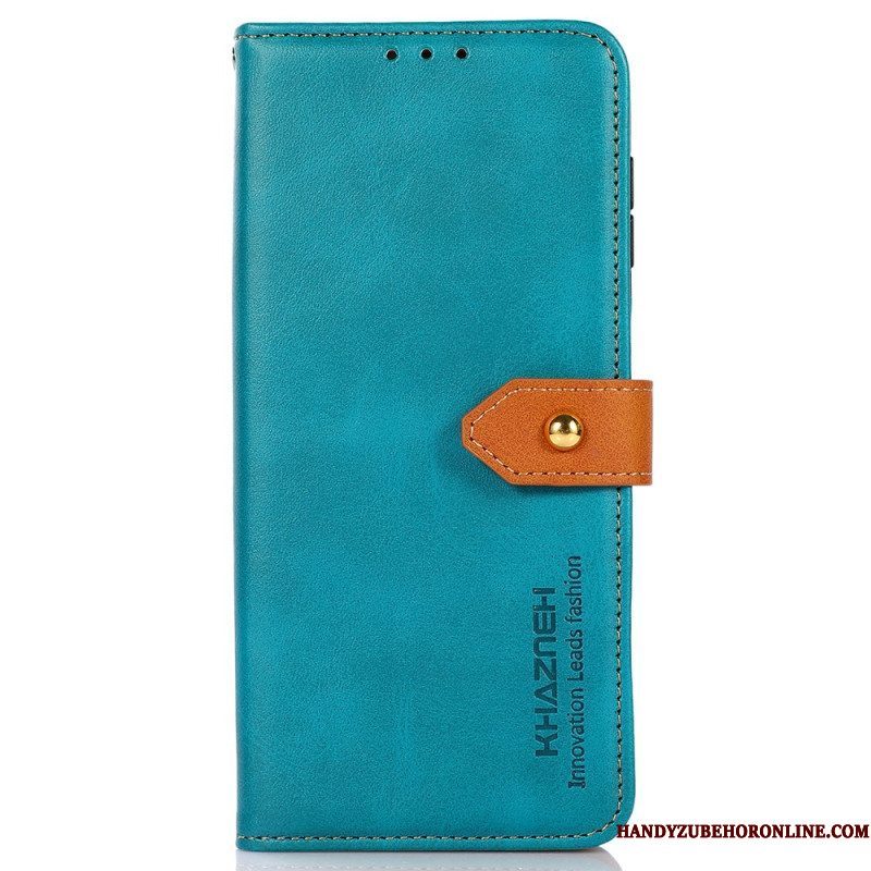 Flip Case voor Motorola Edge 40 Pro Khazneh-riem