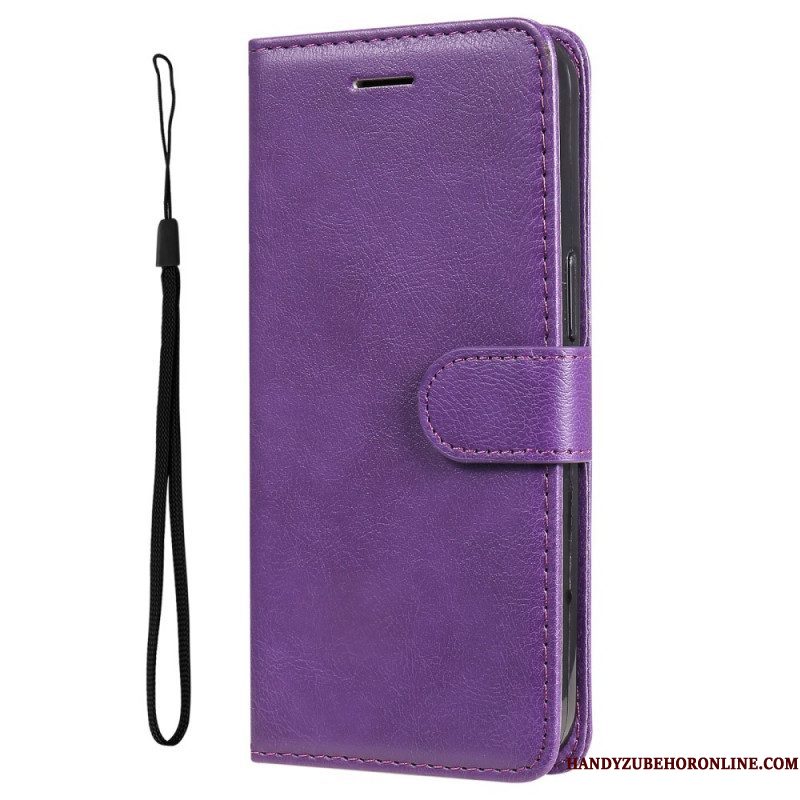 Flip Case voor Samsung Galaxy A13 5G / A04s Met Ketting Kaarthouder Standaard
