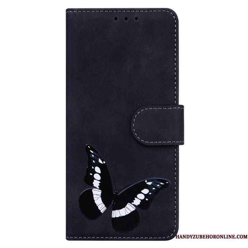 Flip Case voor Samsung Galaxy A14 / A14 5G Vlinder Ontwerp