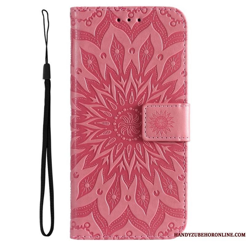 Flip Case voor Samsung Galaxy A53 5G Zonnebloem