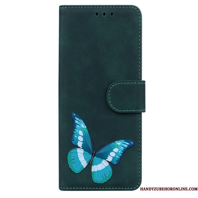 Flip Case voor Samsung Galaxy M53 5G Vlinder