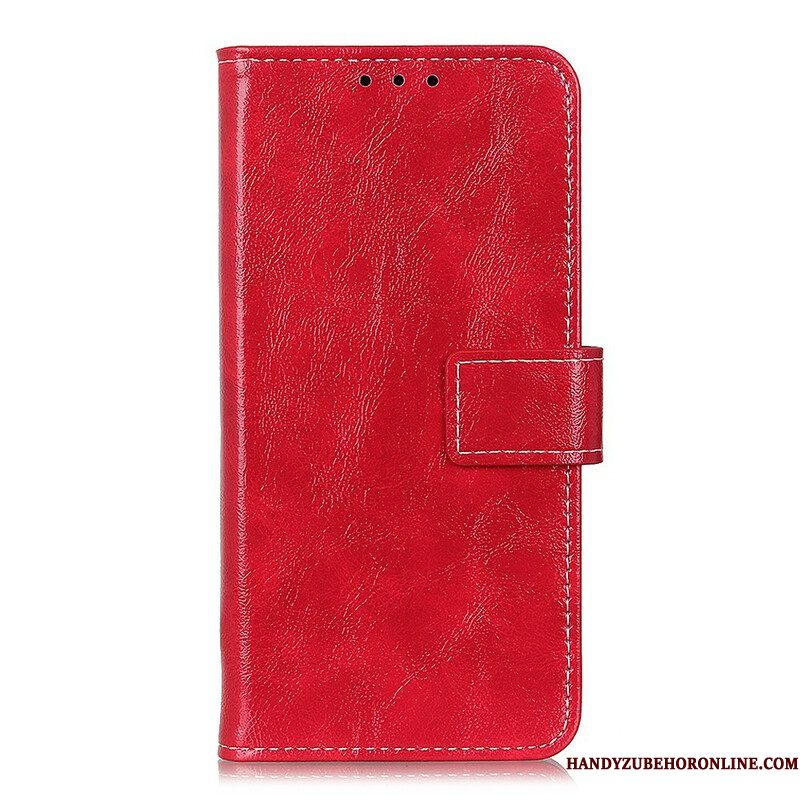 Flip Case voor Samsung Galaxy S20 Plus / S20 Plus 5G Glanzend En Naden