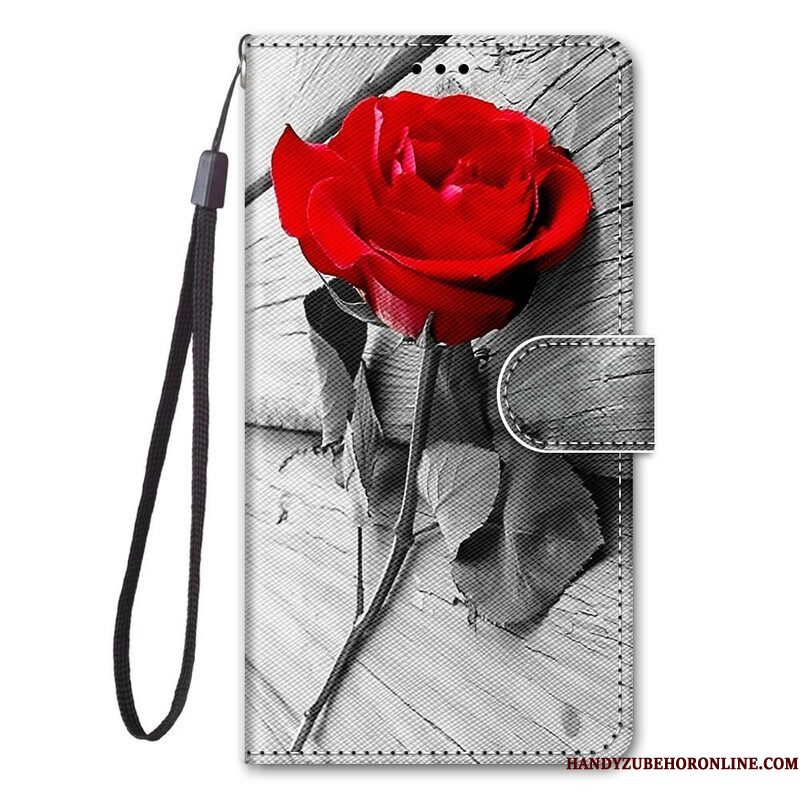 Flip Case voor Samsung Galaxy S21 5G Bloemen Wonder