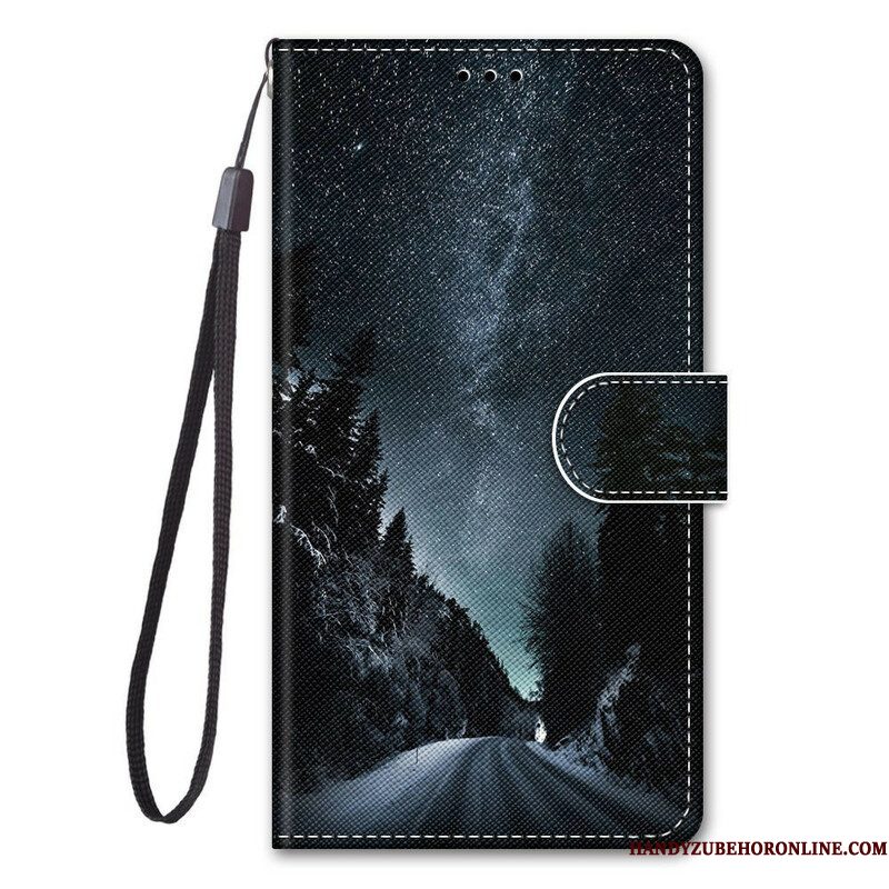 Flip Case voor Samsung Galaxy S21 5G Mysterieuze Natuur