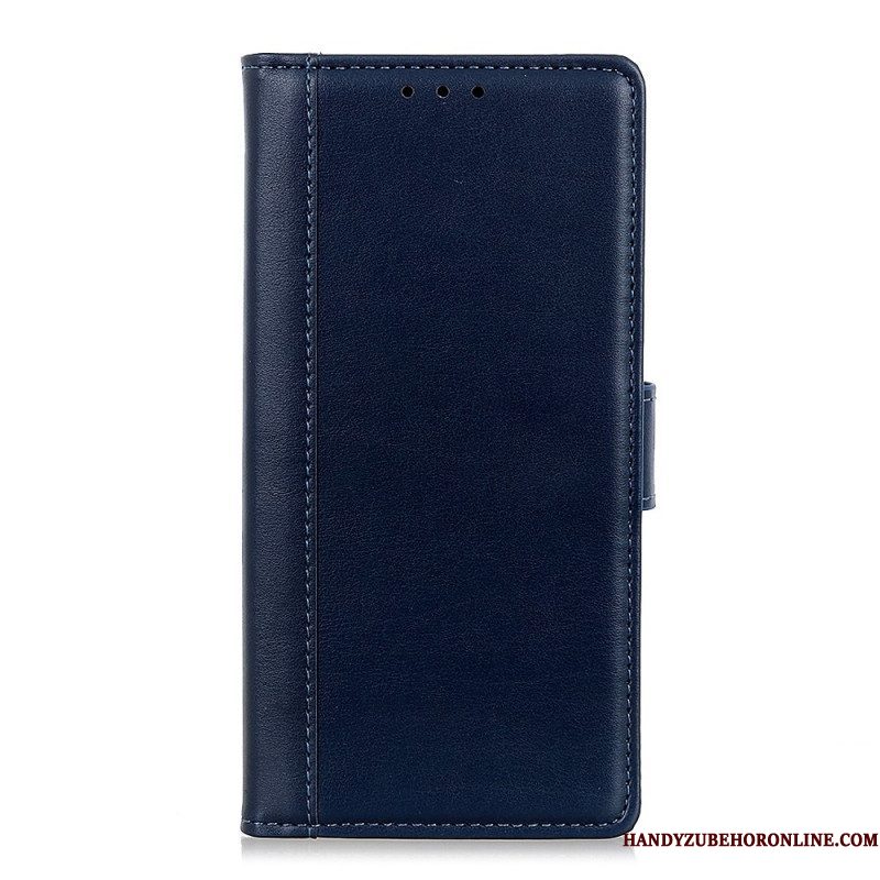 Flip Case voor Samsung Galaxy S23 5G Leren Styling