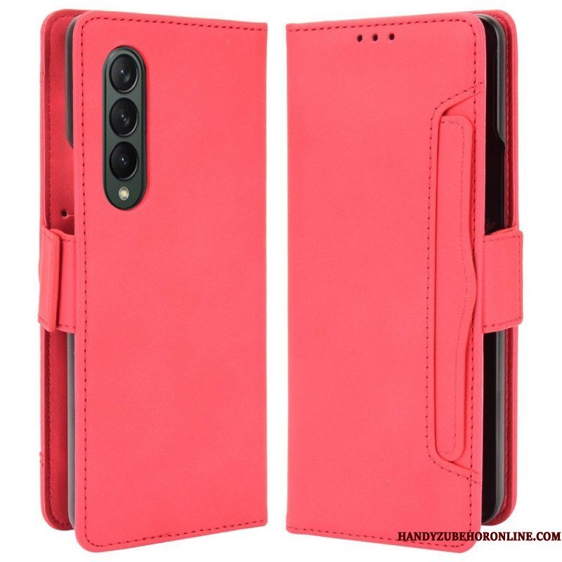 Flip Case voor Samsung Galaxy Z Fold 4 Bespioneer Lava