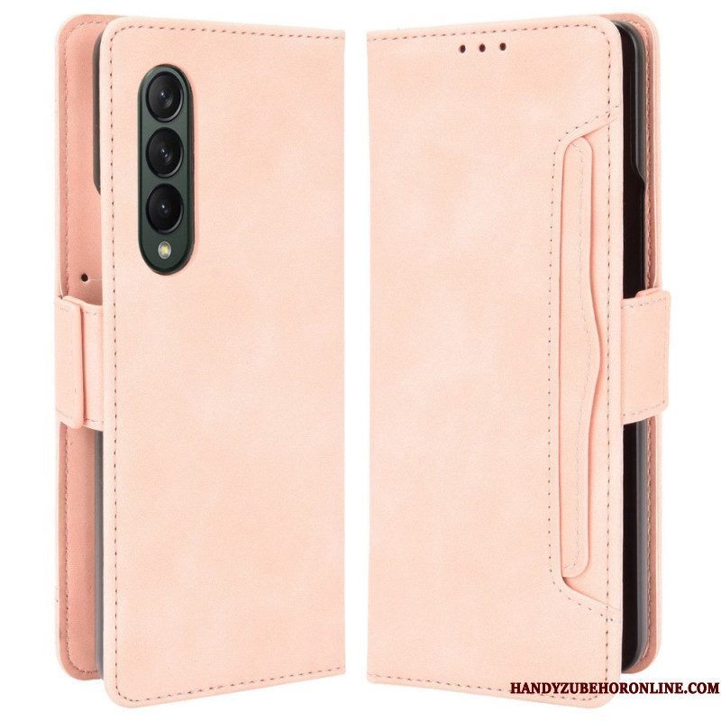 Flip Case voor Samsung Galaxy Z Fold 4 Bespioneer Lava