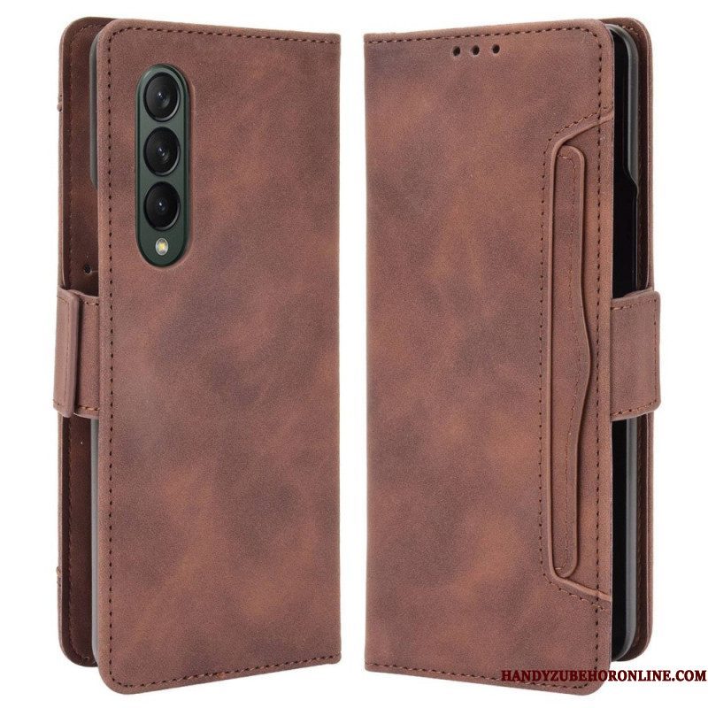 Flip Case voor Samsung Galaxy Z Fold 4 Bespioneer Lava