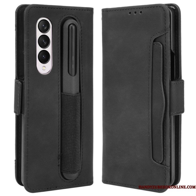 Flip Case voor Samsung Galaxy Z Fold 4 Spionage Met Penopslag