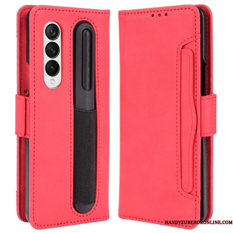 Flip Case voor Samsung Galaxy Z Fold 4 Spionage Met Penopslag