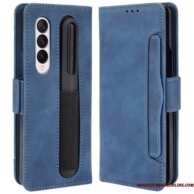 Flip Case voor Samsung Galaxy Z Fold 4 Spionage Met Penopslag